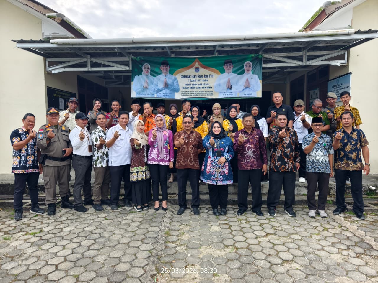 Silahturahmi dan Sidak Pasca Libur Hari Raya Idul Fitri 1447 H Di Kantor Kelurahan Juata Laut